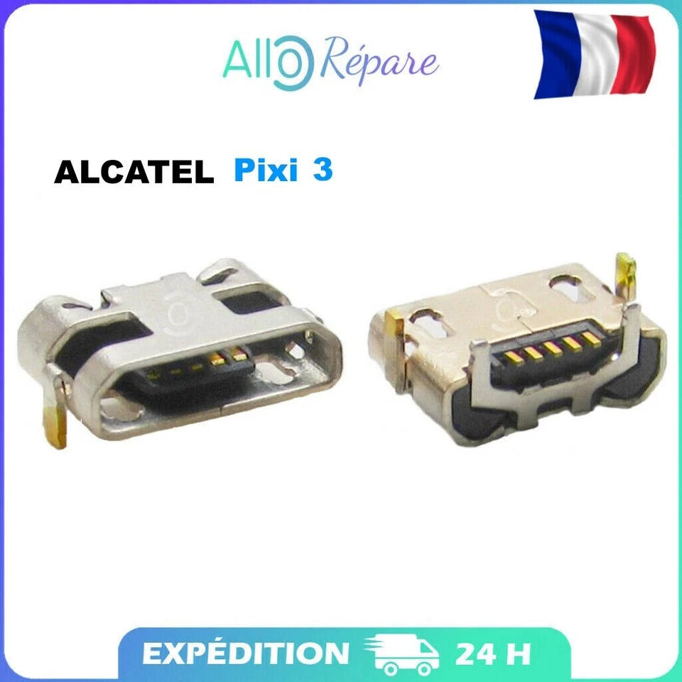 Connecteur de Charge Port Jack Prise Alcatel One Touch Pixi 3 4G 5065 OT 5065A - Photo 1/1