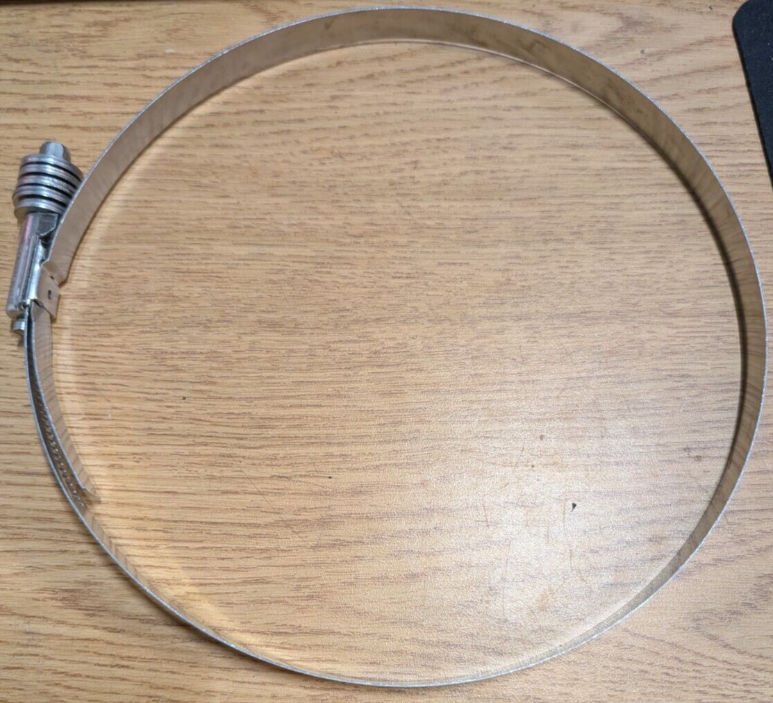 IDEAL FLEX GEAR STAINLESS STEEL CONSTANT TORQUE 912  HOSE CLAMP 9"  210-232