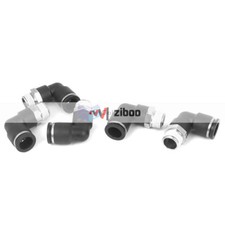 5Pcs 1/2" Tube 3/8 BSP Male Thread 2 Ways Pneumatic Air Quick Coupler Fittings  K