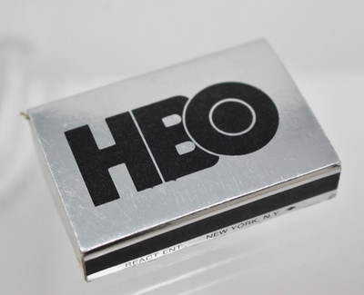 Vintage HBO Cable Television Channel Matchbox Matchbook Advertising Matches