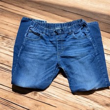 Boys Destressed Wrangler Jeans Drawstring Husky 14