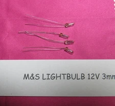 (4) M&S MC602 LIGHTBULBS 3X8mm Chime Button DMC Door Intercom BD3BN, D3BN, DS3B