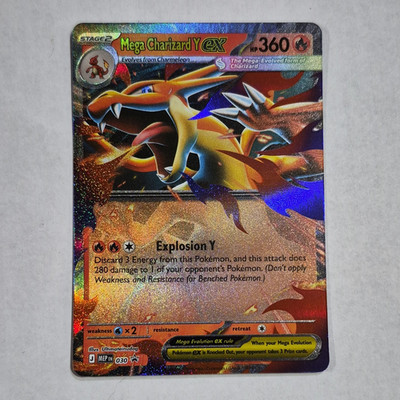 The Pokemon Company Mega Charizard Y EX MEP Promo Holo Explosion Y 360 HP