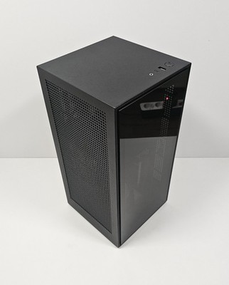 NZXT H1 V1 Mini-ITX PC Gehäuse Case in schwarz mit zusätzlichem Seitenpanel