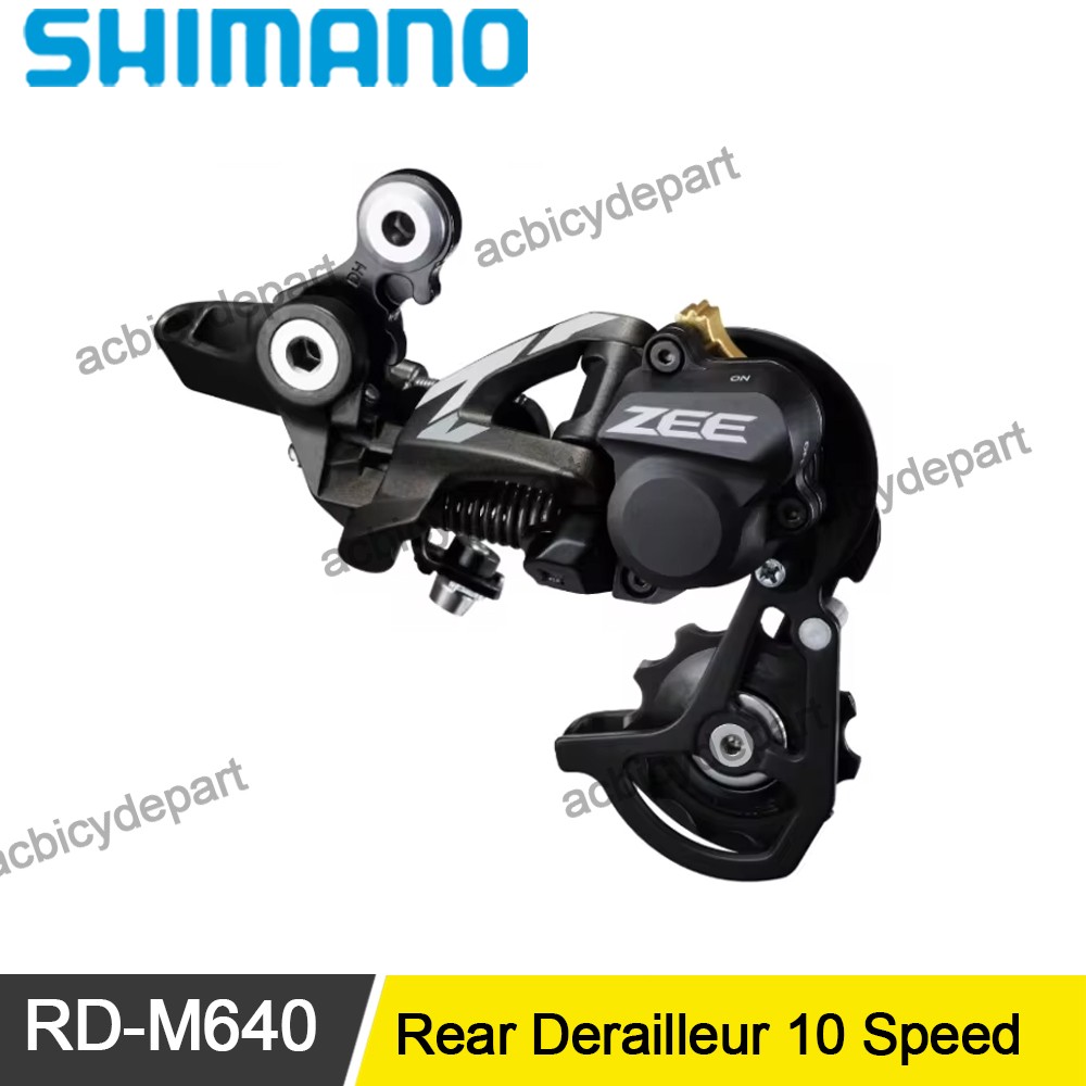 Shimano ZEE M640 SS Rear Derailleur 10 Speed for DH, Supports Up