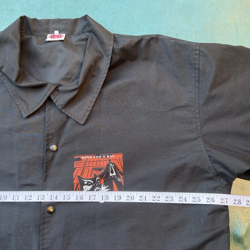 Chaqueta Coach Faith No More Años 90 Grande Relajada 1995 King For A Day De Colección Rara Foto 3 de 4