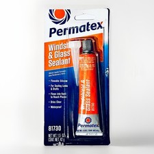 Permatex 81730 Flowable Silicone Windshield and Glass Sealer, 1.5 oz.
