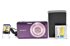Japanese only Top MINT SONY Cyber-shot DSC-WX5 Purple Sony digital Camera JAPAN