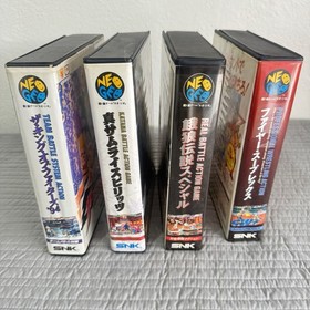 Neo Geo AES SNK Games Lot! All Working. 100% Authentic CIB US Seller
