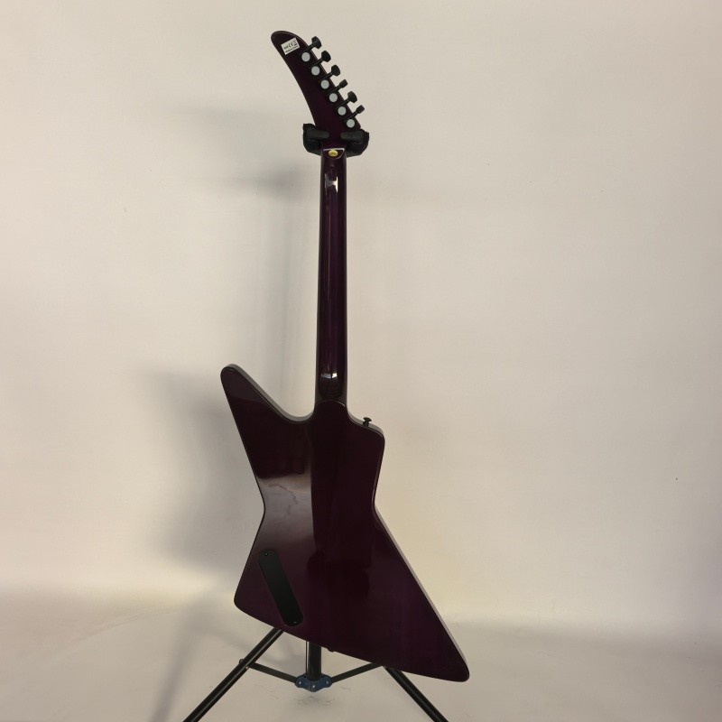 Unbranded Explorer Purple Burst Electric Guitar 6 String Mahogany