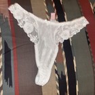 Vintage Victoria Secret Y2K Medium Lace Thong  — photo 1