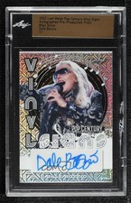 2022 Leaf Metal Pop Century Vinyl Signs 1/1 Dale Bozzio #VS-DB1 Auto k4s