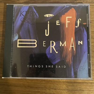 Jeff Berman - Things She Said - 7 track 1993 CD NM #6