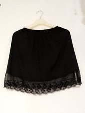 Waist Intimate Half Short Slip Underskirt Petticoat Women Half Slips Dress M