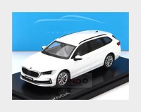 1:43 Abrex Skoda Superb Iv Combi Sw Station Wagon 2023 White 143AB-047EP Modellb