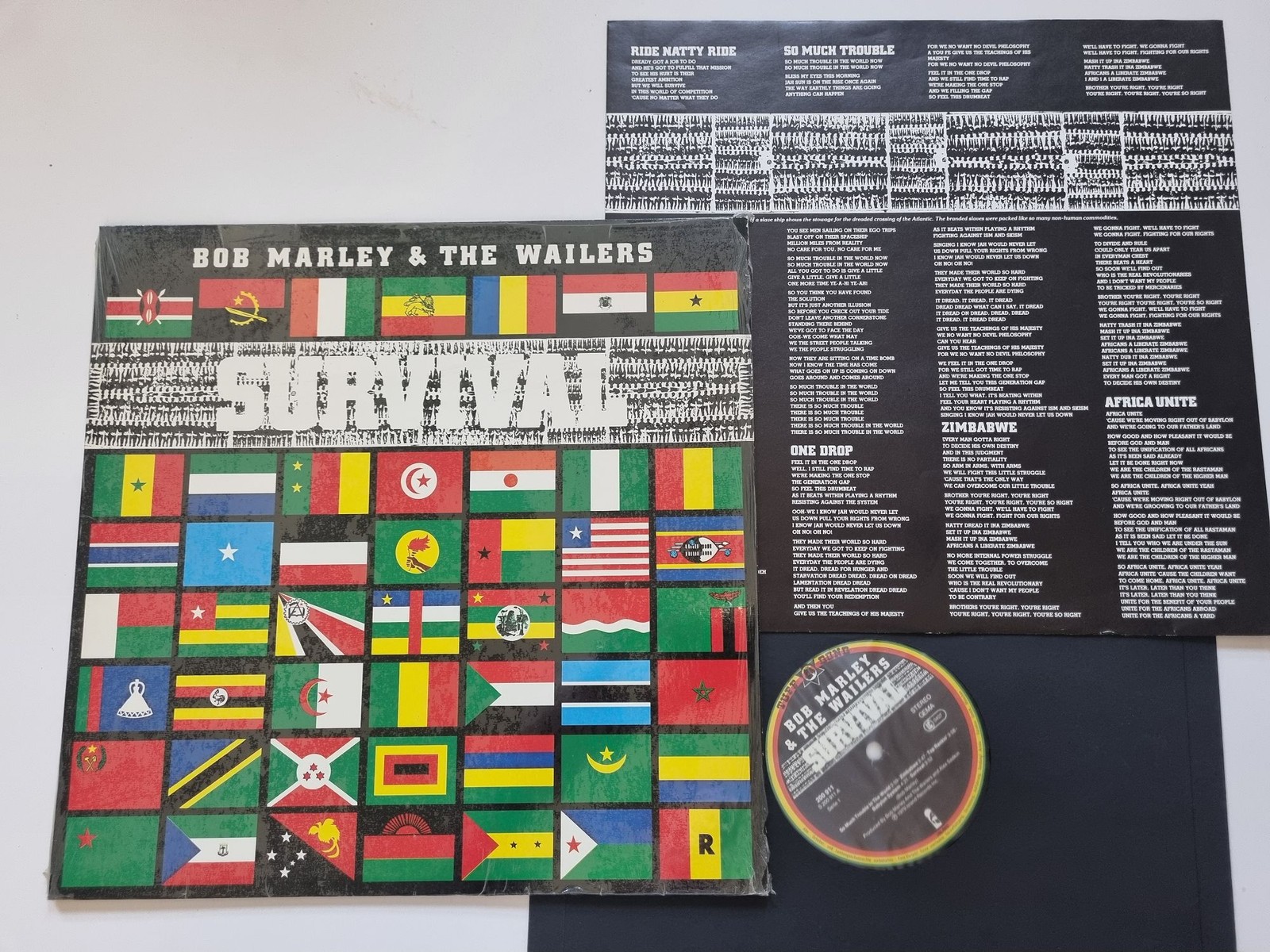 Bob Marley & The Wailers - Survival Vinyl LP Germany