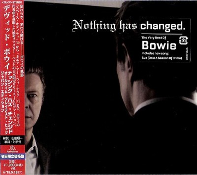 CD DAVID BOWIE Nothing Has Changed WPCR16186 Parlophone JAPAN
