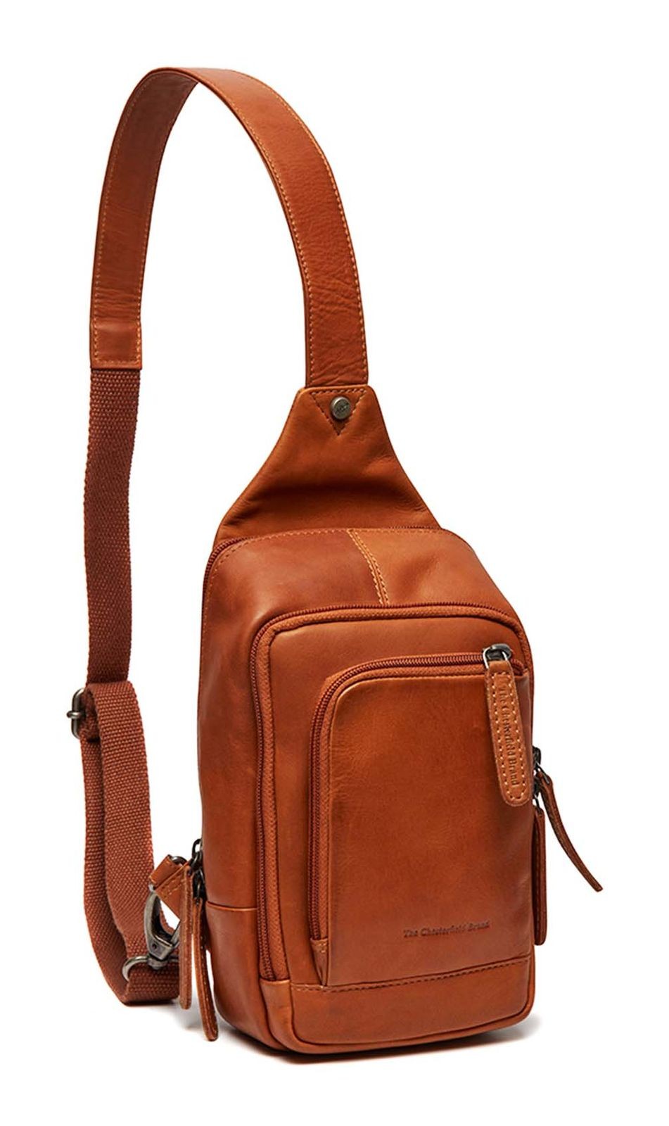 The Chesterfield Brand sling bag Riga Crossbodybag Cognac