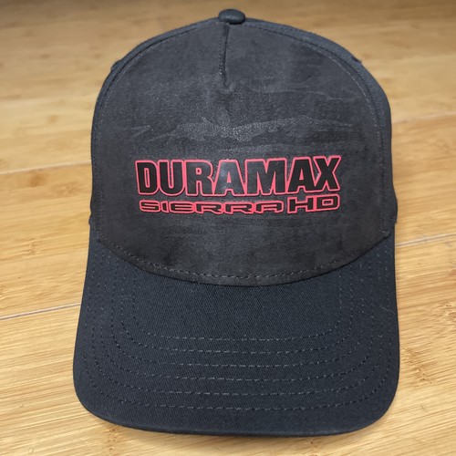 Duramax Sierra HD GMC Truck Black Red AOP A-Frame Snapback Hat Cap Unisex Adult