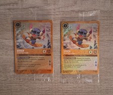 x2 Disney Lorcana Stitch Carefree Snowboarder Promos Sealed