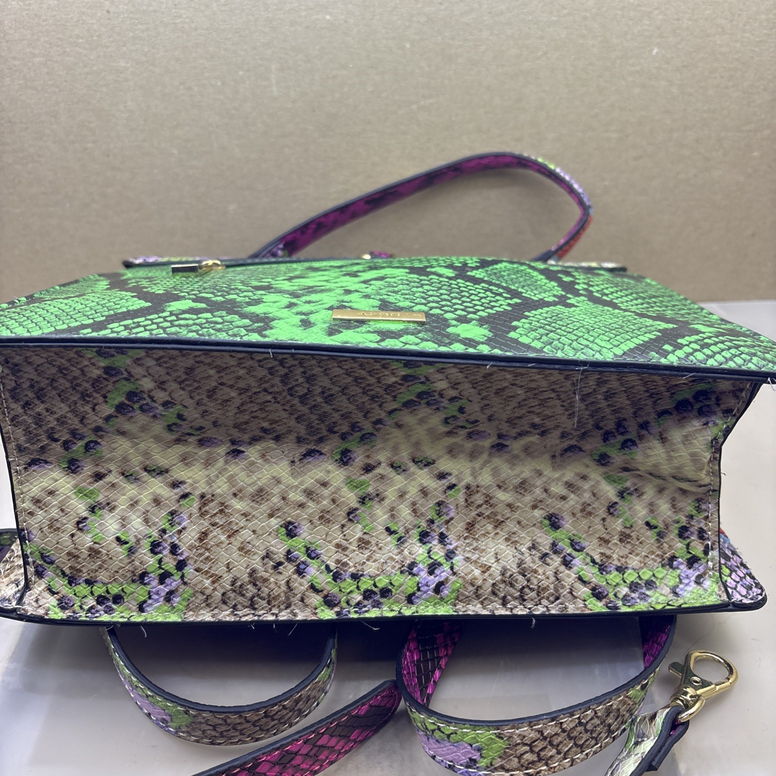 ALDO Glendaa Patchwork Multi-Color Snakeskin Prin… - image 6