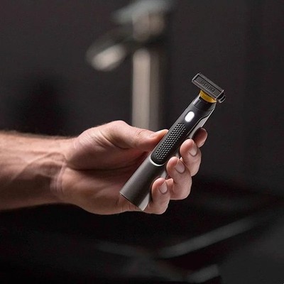 Men's Beard Trimmer Hair Clipper Waterproof Electric Body Shaver Rechargeable
