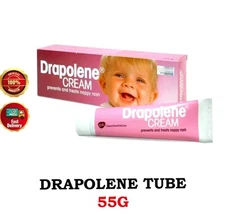 Drapolene Cream 12 Pack (55gram Each) Baby Care For Nappy Rash,Burns & Redness