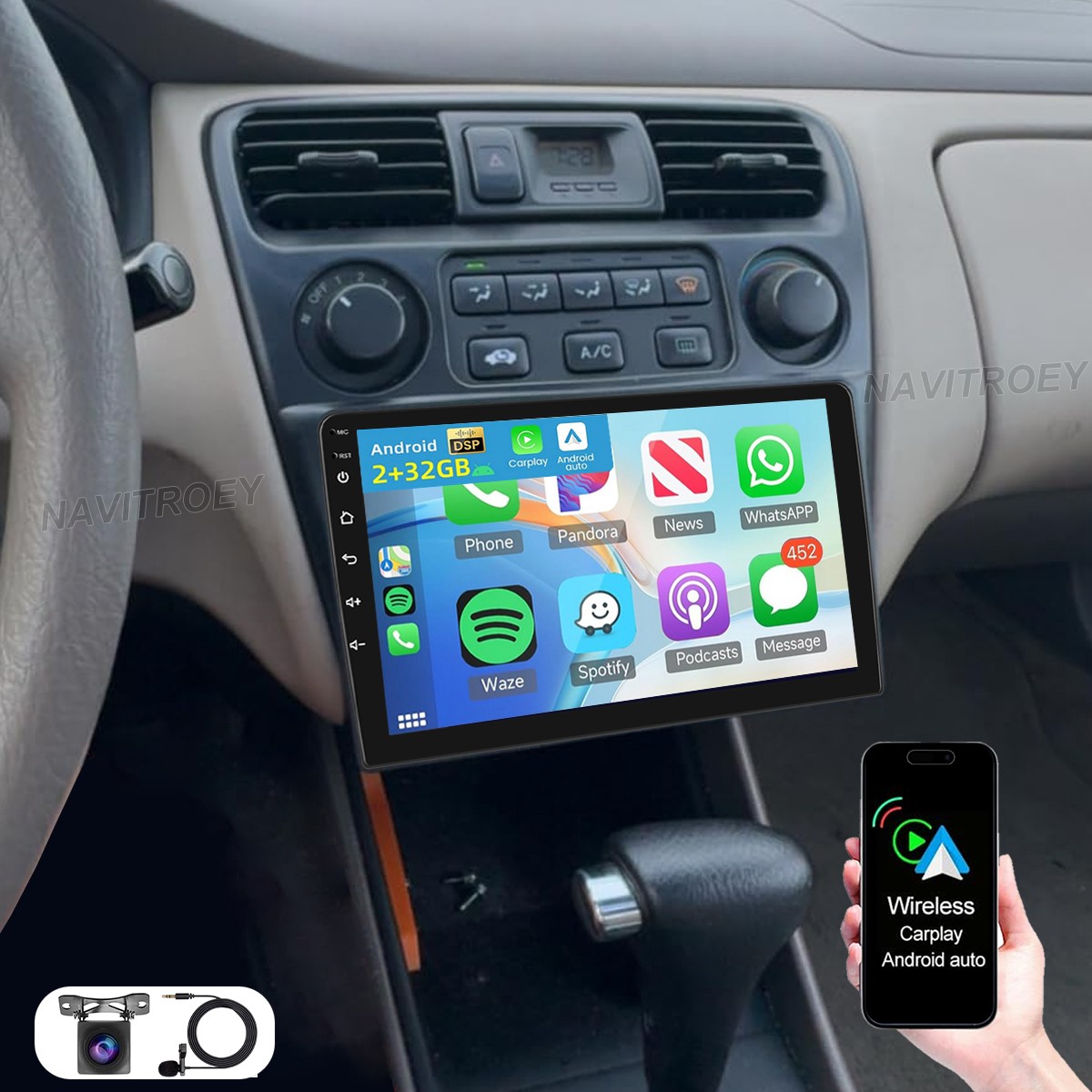 Android 15.0 Carplay Gps Navi Bt