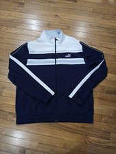 PUMA zip up Track Jacket Size XL