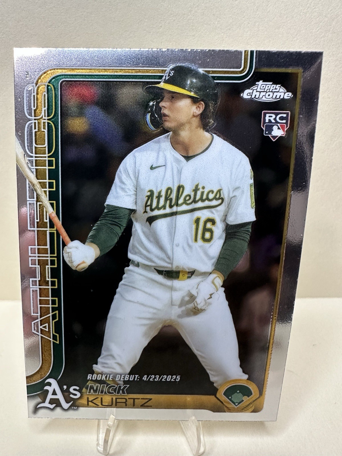 2025 Topps Chrome Update Series - Nick Kurtz #USC178 (RC)