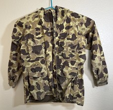 Vintage Cabelas Jacket Mens Large Duck Camo Gore Tex Puffer Coat Made in USA