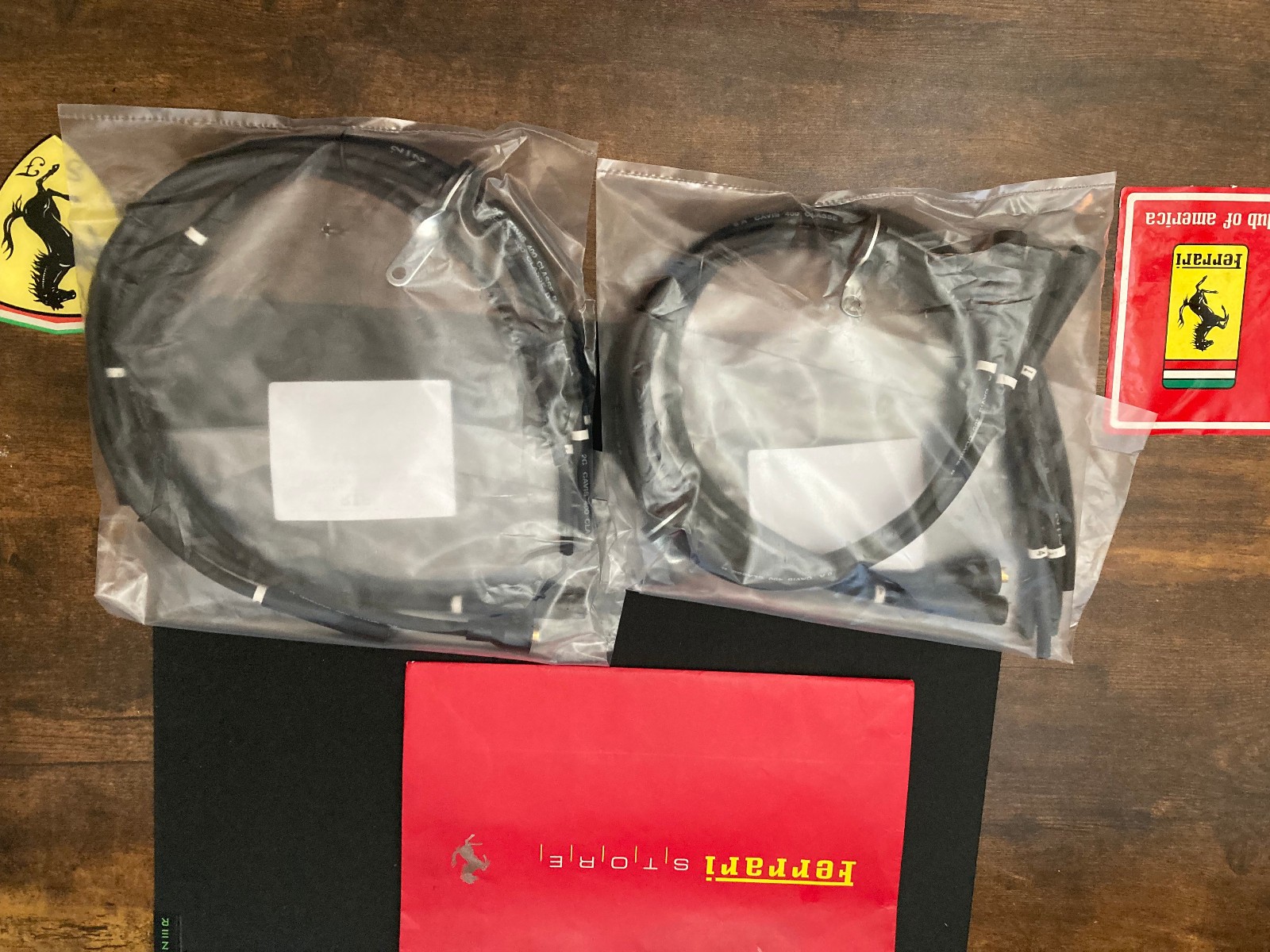Ferrari 308-Gts-Gtb- Mondial Fuel Injected Spark Plug Wires Set Oem Part New.