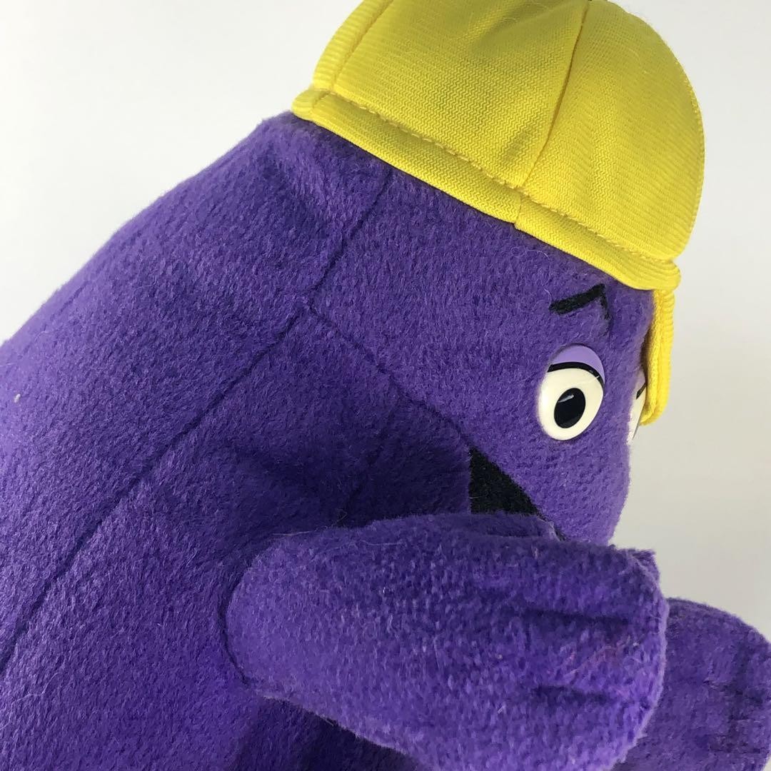 McDonald's Grimace Plush Toy 1997 | eBay