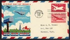 UNITED STATES FLUEGEL COVER LOT #32 1946 5c Air Mail 5c Domestic Rate FDC $$$