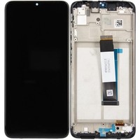 Original Xiaomi Redmi 9T Lcd Display Touchscreen Bildschirm Rahmen Grau Schwarz