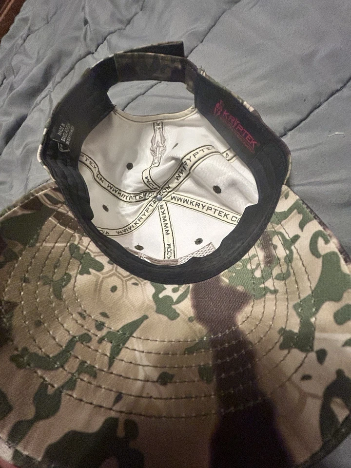 Kryptek Hat Cap Snap Back Highlander Camouflage Spartan Hunting Tactical Outdoor - Image 4 of 4