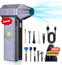 Plumero de Aire Comprimido - 150000 RPM, El ctrico, para Limpiar Teclados y PC,