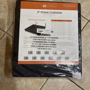 Rhythm healthcare Wheelchair Seat Cushion 18 x 16 x 3 * NEW