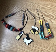 Marks and Spencer 3 Statement Necklaces Beaded Style Costume Jewellery