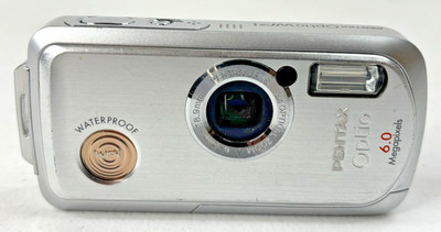 Pentax Optio WP I 6.0MP Digital Camera 3x Optical Zoom-Silver Waterproof