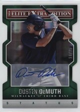 2014 Panini Elite Extra Edition 10/25 Dustin DeMuth #70 Auto 0b2