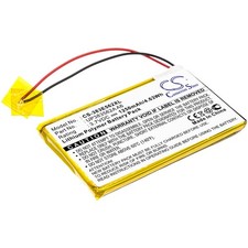 Battery for Palm Tungsten E A6 Pocket PC PDA CS-383E562XL UP383562A 3.7v 1250mAh