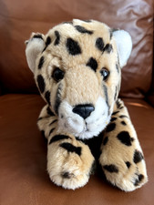 Vintage Toys R Us Animal Alley Cheetah Plush Soft Stuffed Toy 18"