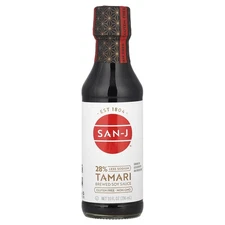Tamari Brewed Soy Sauce, 28% Less Sodium, 10 fl oz (296 ml)