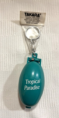 Vintage Takara Pocket Critters Tropical Paradise Birds Keychain