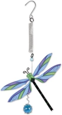Sunset Vista Designs 93690 Hanging Bouncy (Dragonfly, 7-inch Height),Wind Chimes