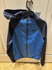 Boys Under Armour Sim Softshell Full Zip Jacket - Sz M 10/12 - NWT - Free Ship
