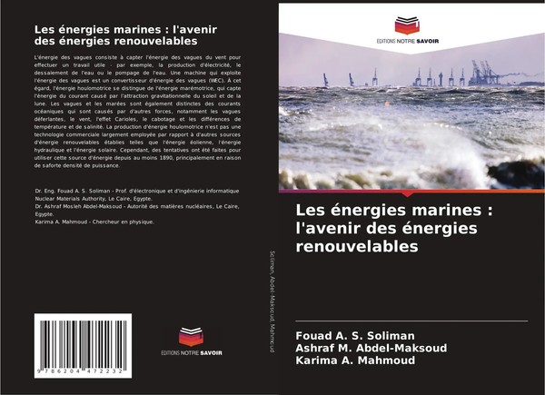 Fouad A. S. Soliman (U. A.) | Les éNergies Marines : L'avenir Des éNergies...-image
