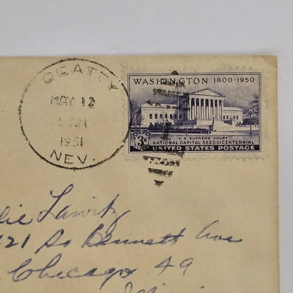 1951 Fluegel/Staehle “Operation Atomic Nevada” Patriotic Cover Beatty NV 5/15/51 - Image 4 of 4