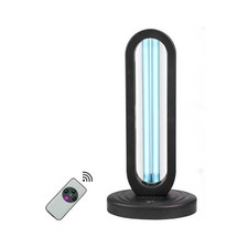 Ultraviolet Sterilization Light Home Germicidal Disinfection Lamp Black NEW 38W